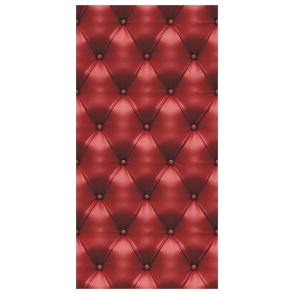 Themen-Banner^DecoWoerner Schwer Entflammbarer Stoffbanner "er Steppstoff" Aus Fahnenstoff 100 X 200 Cm rot
