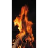 Themen-Banner | Weihnachts- & Winterbanner^DecoWoerner Schwer Entflammbarer Stoffbanner "Feuer" Aus Fahnenstoff 100 X 200 Cm rot
