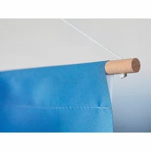 Themen-Banner^DecoWoerner Schwer Entflammbarer Stoffbanner "Regenbogenstreifen" Aus Fahnenstoff 100 X 200 Cm mehrfarbig