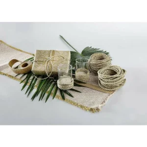 Geschenkband^DecoWoerner Seegras-Kordel 3 Mm 50 M Beige