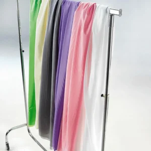 Stoffe^DecoWoerner Seidentaft Flieder, 150 Cm Breit violett