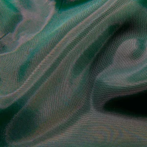 Stoffe^DecoWoerner Seidentaft Tannen, 150 Cm Breit grün