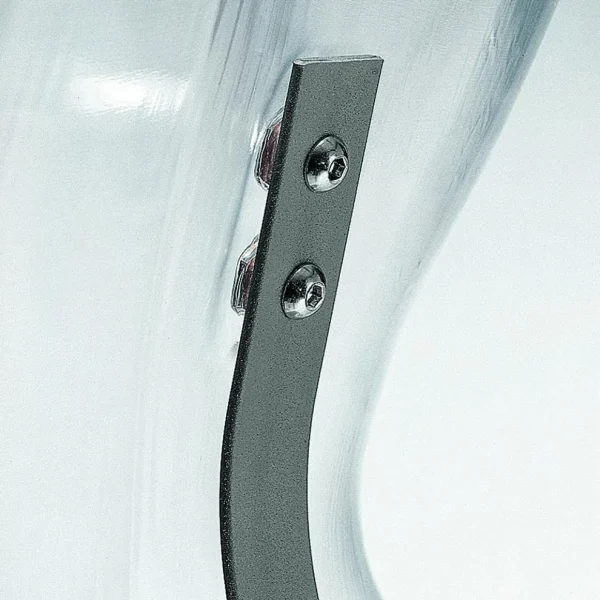 Schneiderpuppen | Schaufensterpuppen^DecoWoerner Metallständer Für Torso, Rückenaufnahme silber