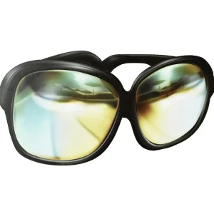 Sommerdeko^DecoWoerner Sonnenbrillen Display, Doppeltseitig Bedruckt 47 Cm schwarz