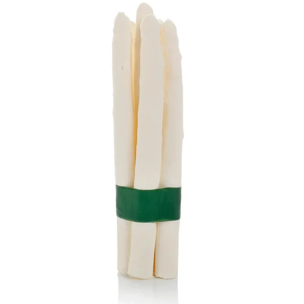 Gemüse & Kräuter^DecoWoerner Spargelbund, Weiss -Lebensmittel-Attrappe 22 Cm weiß