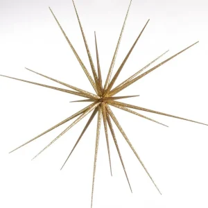 Weihnachtssterne^DecoWoerner Sputnik-Stern, , 60 Cm Ø gold