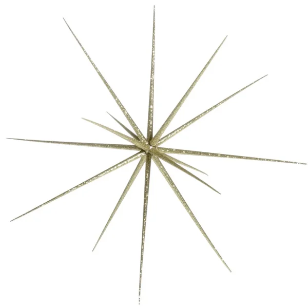 Weihnachtssterne^DecoWoerner Sputnik-Stern, , 40 Cm Ø gold