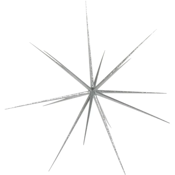 Weihnachtssterne^DecoWoerner Sputnik-Stern, , 40 Cm Ø silber
