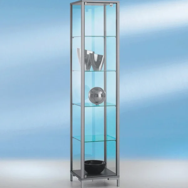 Warenpräsentation^DecoWoerner Standvitrine 186 X 40 X 40 Cm transparent