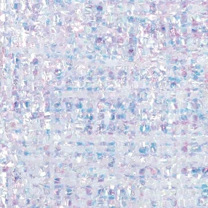 Lack- Dekor- & Stanzoptikfolien | Winterdeko^DecoWoerner Stanzoptikfolie Irisierend 90 Cm Breit, weiß