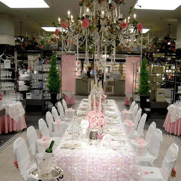 Lack- Dekor- & Stanzoptikfolien | Winterdeko^DecoWoerner Stanzoptikfolie Irisierend 90 Cm Breit, Snow Flake weiß