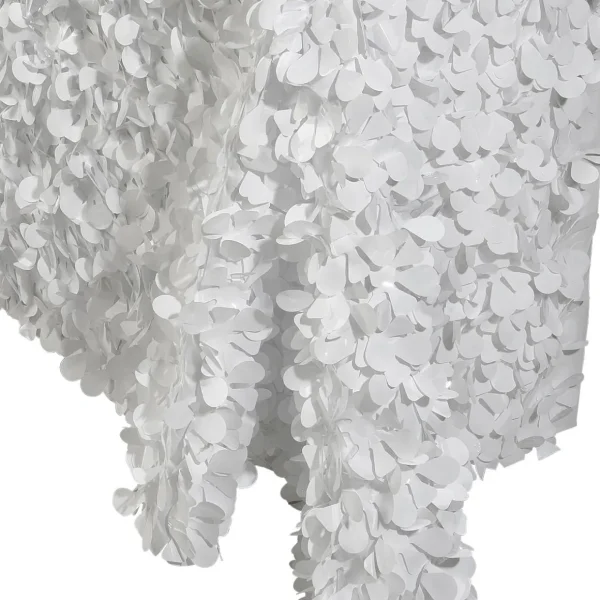 Lack- Dekor- & Stanzoptikfolien | Winterdeko^DecoWoerner Stanzoptikfolie Matt 90 Cm Breit, weiß