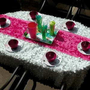 Lack- Dekor- & Stanzoptikfolien | Winterdeko^DecoWoerner Stanzoptikfolie Matt 90 Cm Breit, weiß