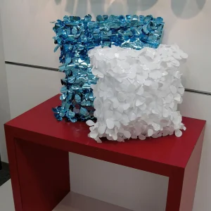 Lack- Dekor- & Stanzoptikfolien | Winterdeko^DecoWoerner Stanzoptikfolie Matt 90 Cm Breit, weiß