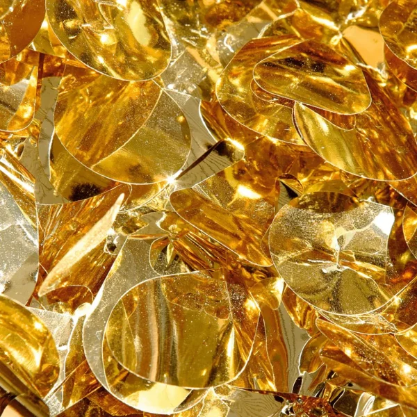 Lack- Dekor- & Stanzoptikfolien^DecoWoerner Stanzoptikfolie Metallic 90 Cm Breit, gold