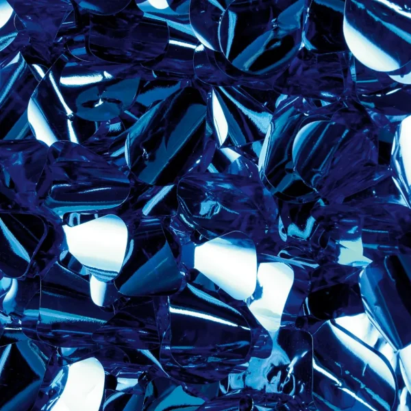 Lack- Dekor- & Stanzoptikfolien^DecoWoerner Stanzoptikfolie Metallic 90 Cm Breit, blau