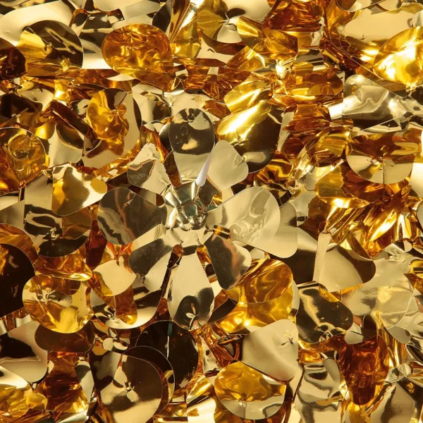 Lack- Dekor- & Stanzoptikfolien^DecoWoerner Stanzoptikfolie Metallic 90 Cm Breit, gold