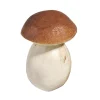 Gemüse & Kräuter^DecoWoerner Steinpilze Lebensmittel-Attrappe 10 Cm, 3 Stück braun