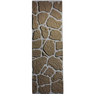 Herbstdeko^DecoWoerner Steinwand-Dekorplatte braun