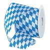 Geschenkband^DecoWoerner Stoffband "Bayern" 70 Mm 25 M blau