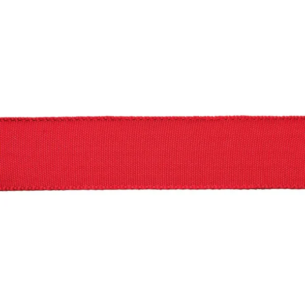 Geschenkband^DecoWoerner Stoffband Mit Drahtkante 40 Mm, 25 M, rot