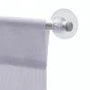 Zubehör^DecoWoerner Stoffbanner-Alu-Aufhängestangen-Set Mit Saugnäpfchen Für Glasflächen, 104 Cm silber