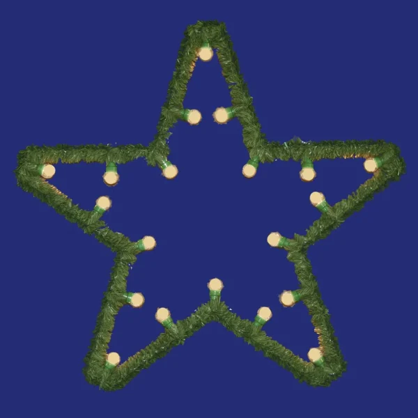 Weihnachtsbeleuchtung^DecoWoerner Straßenüberspannung Stern, Ø 100 Cm