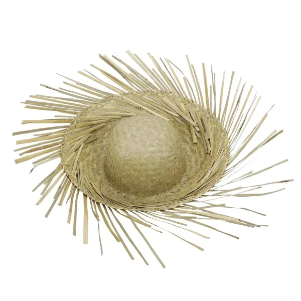 Themen-Deko | Sommerdeko^DecoWoerner Strohhut Natur, 40 Cm Ø braun