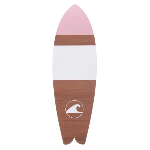 Sommerdeko^DecoWoerner Surfbrett Holzdisplay 160 X 50 Cm braun