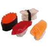 Gerichte & Fast-Food | Fisch & Meeresfrüchte^DecoWoerner Sushi-Set Lebensmittel-Attrappe, Set 4 Stück rot