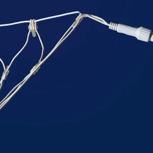 Weihnachtsbeleuchtung^DecoWoerner System-Lichternetz Für Außen Mit LED, 250 Cm weiß