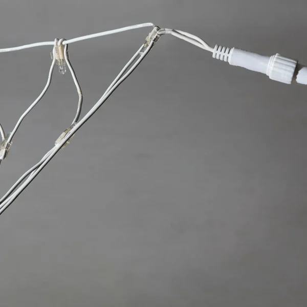 Weihnachtsbeleuchtung^DecoWoerner System-Lichternetz Für Außen Mit LED, 250 Cm weiß