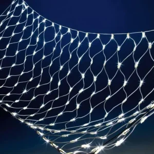 Weihnachtsbeleuchtung^DecoWoerner System-Lichternetz Für Außen Mit LED, 250 Cm weiß