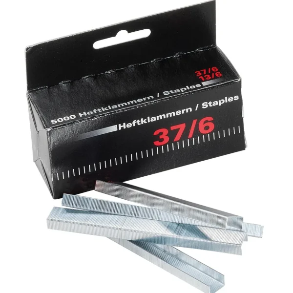 Dekorationshilfen & Werkzeug^DecoWoerner Tackerklammern, Für Rapid 33 Und 23, 37/6 Mm silber