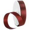 Geschenkband^DecoWoerner Taftband Mit Webkante 15 Mm, 50 M Wein rot