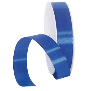 Geschenkband^DecoWoerner Taftband Mit Webkante 25 Mm, 50 M, Royal blau