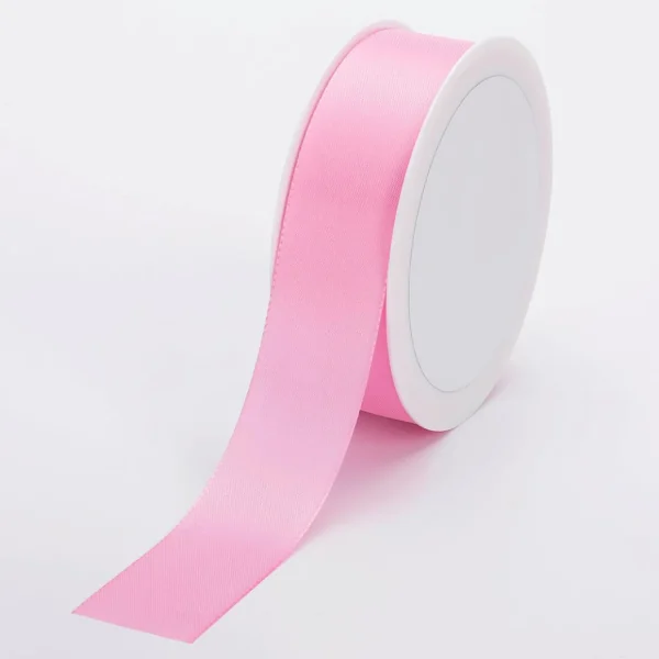 Geschenkband^DecoWoerner Taftband Mit Webkante 40 Mm, 50 M, rosa