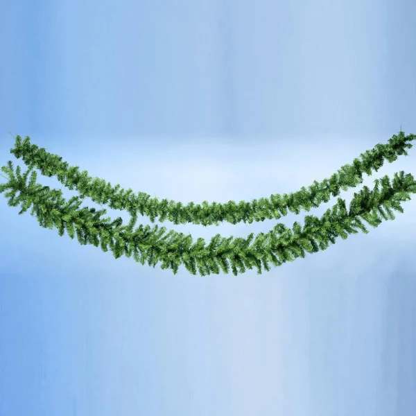 Weihnachtsgirlanden^DecoWoerner Tannengirlande Basic 270 Cm, 17 Cm Ø grün