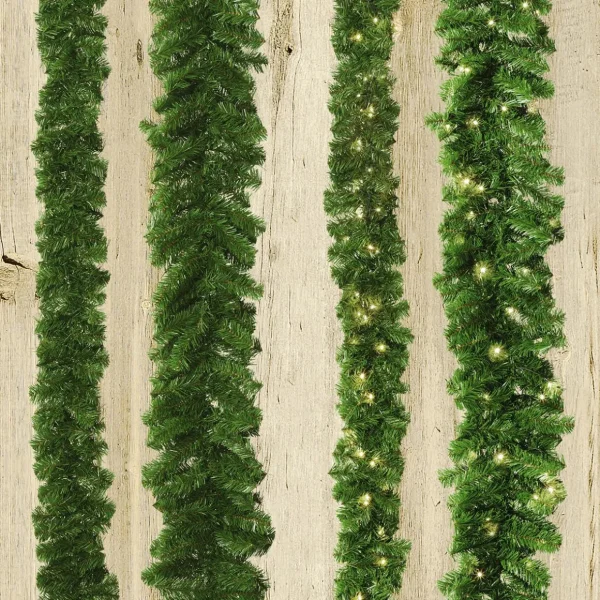 Weihnachtsgirlanden^DecoWoerner Tannengirlande Basic 270 Cm, 17 Cm Ø grün