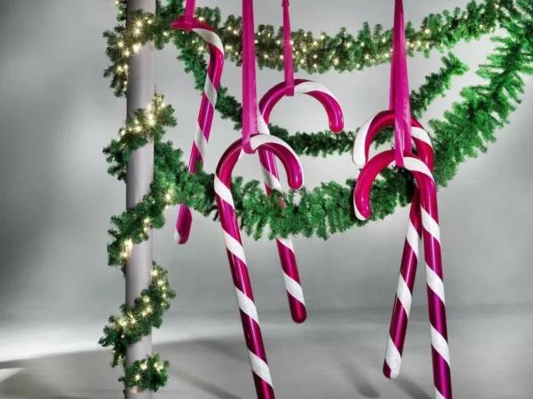 Weihnachtsgirlanden^DecoWoerner Tannengirlande Basic Mit LED 270 Cm, 30 Cm Ø grün