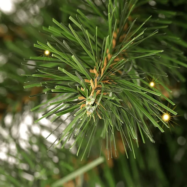 Weihnachtsgirlanden^DecoWoerner Tannengirlande Deluxe Mit LED, 270 Cm, 30 Cm Ø grün