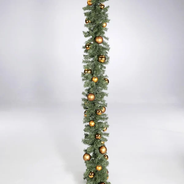 Weihnachtsgirlanden^DecoWoerner Tannengirlande Standard 270 Cm, 25 Cm Ø grün