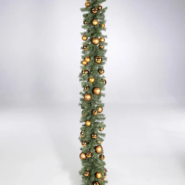 Weihnachtsgirlanden^DecoWoerner Tannengirlande Standard 270 Cm, 25 Cm Ø grün