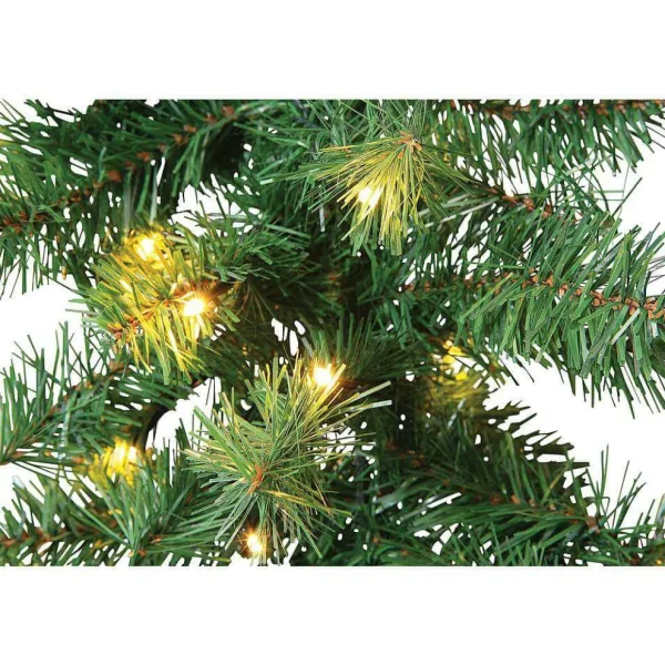 Weihnachtsgirlanden^DecoWoerner Tannengirlande Standard Mit LED, 270 Cm, 17 Cm Ø grün