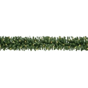 Weihnachtsgirlanden^DecoWoerner Tannengirlande Standard Mit LED, 270 Cm, 30 Cm Ø grün