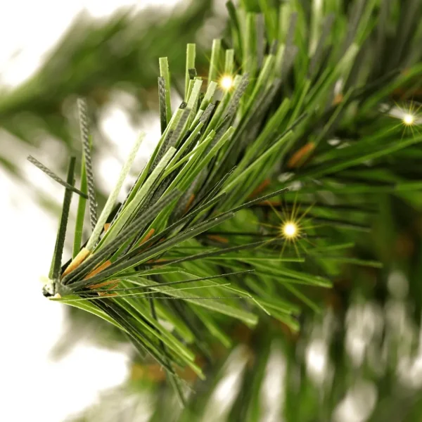 Weihnachtsgirlanden^DecoWoerner Tannengirlande Standard Mit LED, 270 Cm, 30 Cm Ø grün
