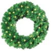 Xxl Weihnachtsdeko | Weihnachtskränze^DecoWoerner Tannenkranz Basic LED, 80 Cm Ø grün