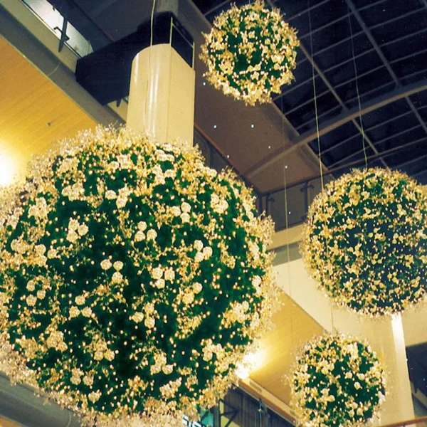 Weihnachtskränze^DecoWoerner Tannenkugel 100 Cm Ø grün