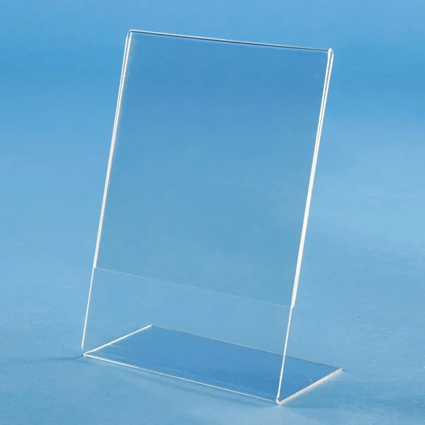 Kundenstopper | Warenpräsentation^DecoWoerner Tischaufsteller, DIN A5, Hoch transparent