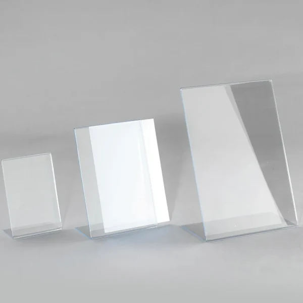 Kundenstopper | Warenpräsentation^DecoWoerner Tischaufsteller, DIN A5, Hoch transparent